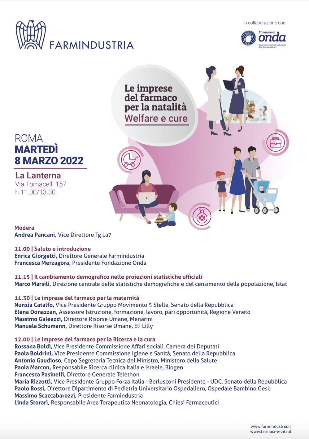 Le imprese del farmaco per la natalit&agrave;